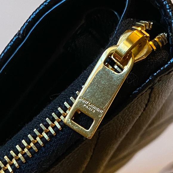 YSL Quilted Bifold Compact Wallet - Picture 5 of 11